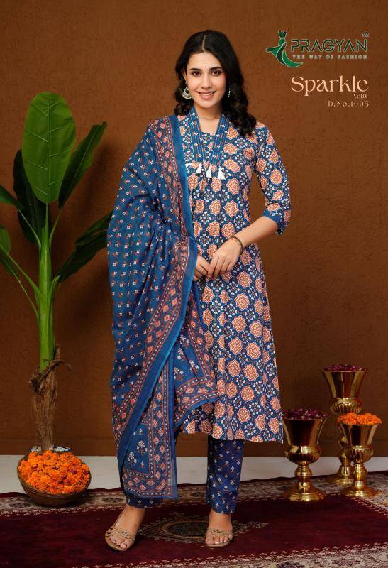 Pragyan sparkel vol 1 Kurti supplier in Surat